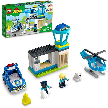 E-shop LEGO® DUPLO® 10959 Polizeistation mit Hubschrauber