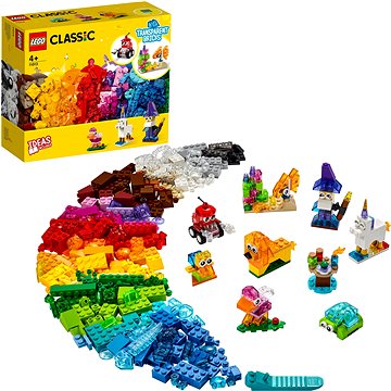 E-shop LEGO® Classic 11013 Kreativ-Bauset mit durchsichtigen Steinen