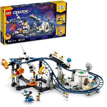 E-shop LEGO® Creator 3-in-1 31142 Weltraum-Achterbahn