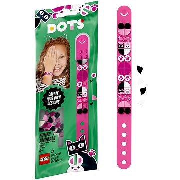 LEGO DOTS 41901 Náramok – veselé zvieratká