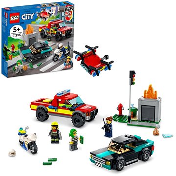 E-shop LEGO® City 60319 Löscheinsatz und Verfolgungsjagd