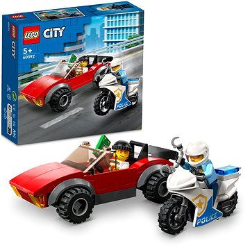 E-shop LEGO® City 60392 Verfolgungsjagd mit dem Polizeimotorrad