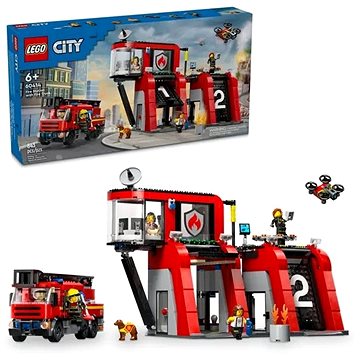 E-shop LEGO® City 60414 Feuerwehrstation mit Drehleiterfahrzeug