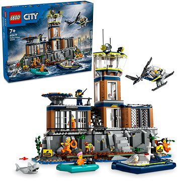 E-shop LEGO® City 60419 Polizeistation auf der Gefängnisinsel