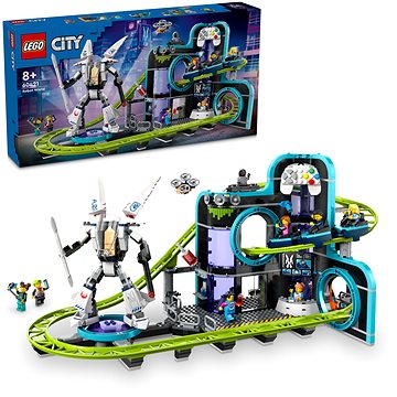 E-shop LEGO® City 60421 Achterbahn mit Roboter-Mech