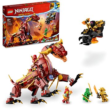 LEGO® NINJAGO® 71793 Heatwave a jeho transformační lávový drak
