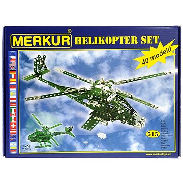 E-shop Merkur Metallbaukasten Hubschrauber-Set