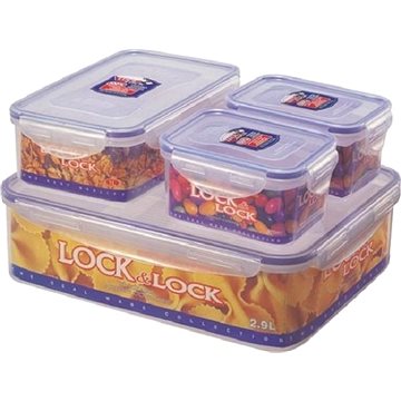 E-shop Lock & Lock Dosen für Nahrungsmittel Set 4tlg