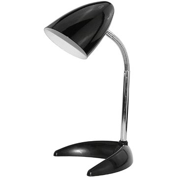 Avide Stolní lampa E27 černá se základnou ve tvaru C