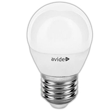 AVIDE Prémiová LED žárovka E27 6,5W 806lm G45 teplá, ekv. 60W, 3 roky