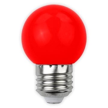 AVIDE Barevná LED žárovka E27 1W 30lm červená