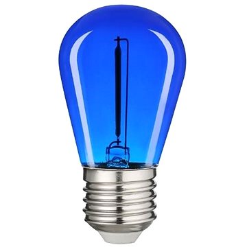AVIDE Retro barevná LED žárovka E27 0,6W 50lm modrá, filament