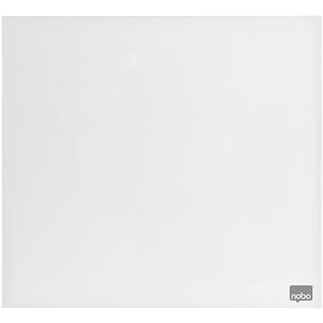 E-shop NOBO Tafel aus Glas - 45 cm x 45 cm - weiß