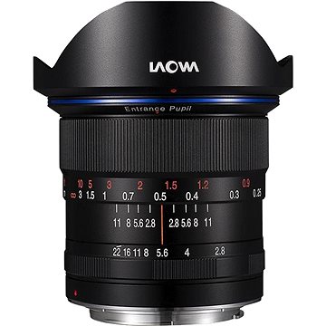 E-shop Laowa 12mm f/2.8 Zero-D (Schwarz) Canon