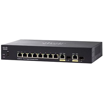 E-shop Cisco SG350-10 10-Port Gigabit Managed Switch