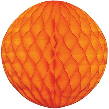 Koule papírová oranžová 20 cm