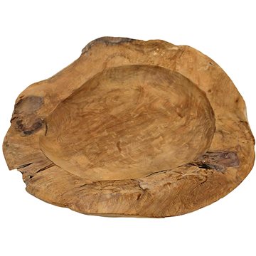 Lex Dekorativní mísa z teakového dřeva 50 cm