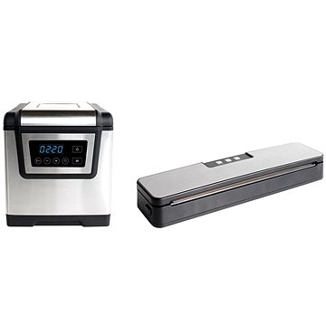 E-shop Maxxo Sous Vide Cooker SV06 + Maxxo Maxxo VM Compact Vakuumierer/Folienschweißgerät