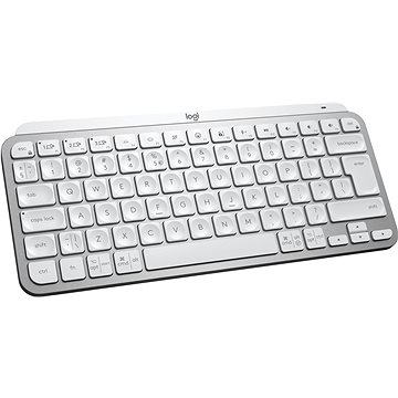 E-shop Logitech MX Keys Mini For Mac Minimalist Wireless Illuminated Keyboard, Pale Grey - US INTL