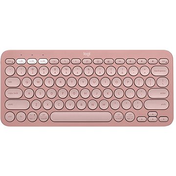 E-shop Logitech Pebble Keyboard 2 K380s, Rose - US INTL