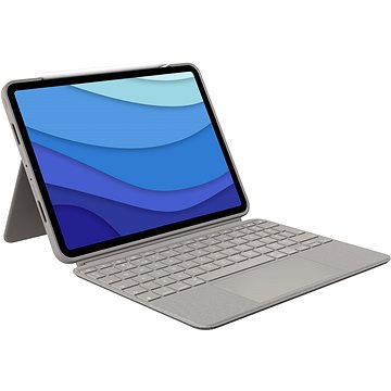 E-shop Logitech Combo Touch für iPad Pro 11“ (1., 2. und 3. Generation), Sand - US INTL