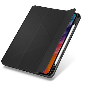 E-shop UNIQ Transforma Rigor Hülle mit Ständer Apple iPad Air 10.9" (2020) schwarz