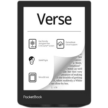 E-shop Pocketbook 629 Verse Mist Grey, grau