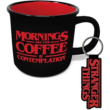 Netflix Stranger Things Mornings Are For Coffee - dárkový set
