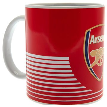 FotbalFans Keramický hrnek Arsenal FC, 315 ml, červený