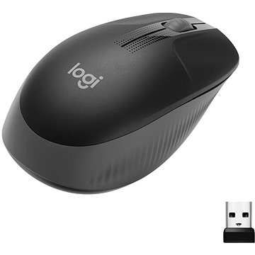 E-shop Logitech Wireless Mouse M190 - Charcoal