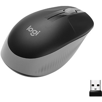E-shop Logitech Wireless Mouse M190 - Mid Grey