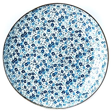 Made In Japan Mělký talíř Blue Daisy 23 cm