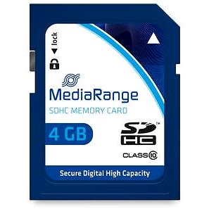 E-shop MEDIARANGE SDHC 4GB Class 10
