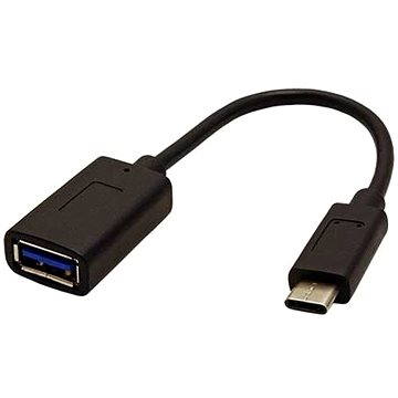 E-shop OEM USB 3.1 A(F) -> USB C(M), 0.15 m