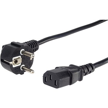 E-shop PremiumCord 230V Stromkabel für PC, 10 m, schwarz