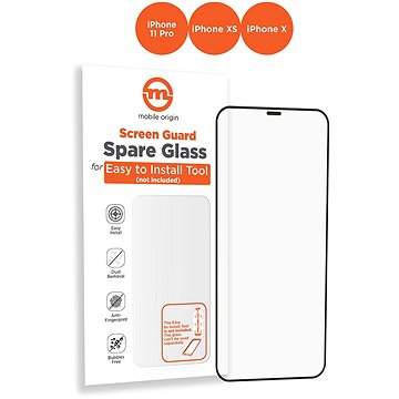 E-shop Mobile Origin Orange Screen Guard Spare Glass iPhone 11 Pro/XS/X