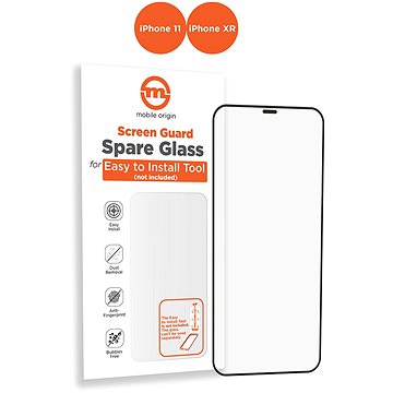 E-shop Mobile Origin Orange Screen Guard Spare Glass iPhone 11/XR