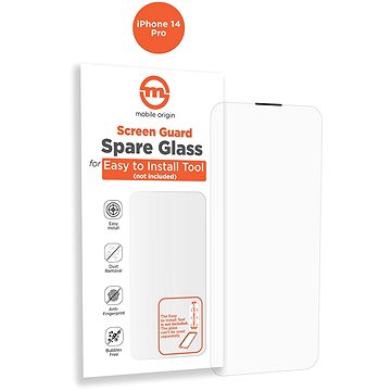 E-shop Mobile Origin Orange Screen Guard Spare Glass iPhone 14 Pro