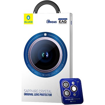 E-shop Blueo Sapphire Crystal Camera Lens Protector Purple iPhone 14 Pro/14 Pro Max