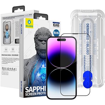 Mobile Origin Blueo Sapphire Displayschutzfolie für iPhone 14 Plus /iPhone 13 Pro Max mit Applikator