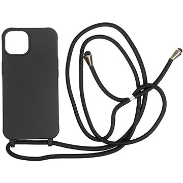 E-shop Mobile Origin Lanyard Case Black iPhone 14