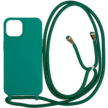 E-shop Mobile Origin Lanyard Case Dark Green iPhone 15
