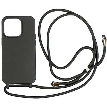 E-shop Mobile Origin Lanyard Case Black iPhone 14 Pro