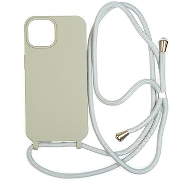E-shop Mobile Origin Lanyard Case Light Grey iPhone 15