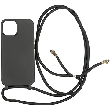 E-shop Mobile Origin Lanyard Case Black iPhone 15