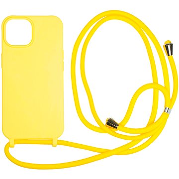 E-shop Mobile Origin Lanyard Case Yellow iPhone 15