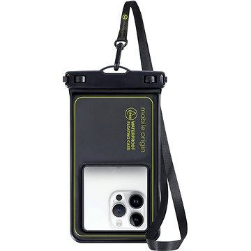 E-shop Mobile Origin Waterproof Floating Case 6.8" Black/Green