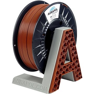 AURAPOL PLA 3D Filament Hnědá L-EGO 1 kg 1,75 mm AURAPOL