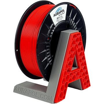AURAPOL PLA 3D Filament L-EGO Červená 1 kg 1,75 mm AURAPOL