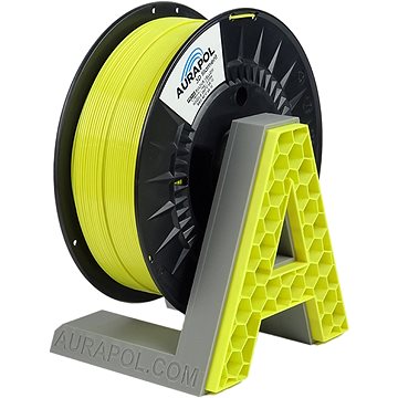 AURAPOL PET-G Filament Sírová žlutá 1 kg 1,75 mm AURAPOL